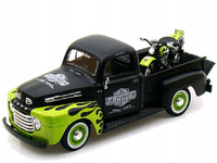 MODEL MAISTO 32171 HARLEY DAVIDSON i FORD F-1 PICKUP+1948 FL PANH.1/24