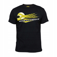 KOSZULKA MOTOCYKLOWA MCS LIGHTNING CZARNA