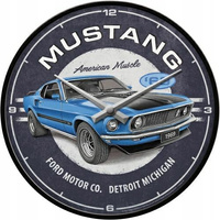 Zegar ścienny Ford Mustang - 1969