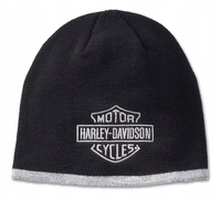 Czapka dzianinowa Harley-Davidson Bar & Shield w kolorze czarnym