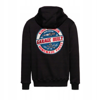 Bluza Motocyklowa z kapturem King Kerosin Garage Built hoodie black