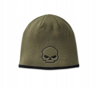 Czapka Harley Davidson Willie G Skull Knit Beanie - Grape Leaf