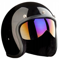 Wsuwany wizjer do kasków Jet kolor irydium