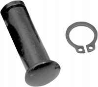 Sworzeń dźwigni hamulca i sprzęgła czarny Harley Davidson 84-17