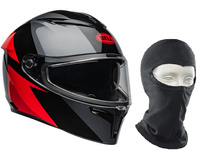 Kask Motocyklowy BELL Lithium ECE 22.06 Grey Red + Kominiarka Held Gratis