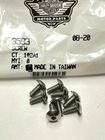 Śruba calowa 8-32 X 5/16" do zawiasów kufra Harley Davidson OEM