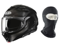 Kask motocyklowy HJC F100 Carbon – ultralekki z blendą, Pinlockiem + gratis