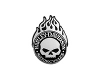 Przypinka Harley-Davidson Pin Willie G Skull Flames