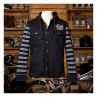 Bluza Motocyklowa z kapturem Holy Freedom Folsom Black