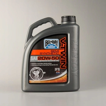 OLEJ BEL-RAY V-TWIN PÓŁSYNTETYK 4T 20W-50 4L