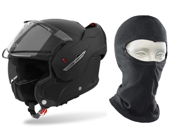 Kask Airoh Mathisse II – Otwierana Szczęka, Blenda UV, Pinlock 120 + Gratis