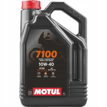 Olej do silników 4T MOTUL 7100 SAE 10W40 4L SN JASO MA-2 Syntetyczny