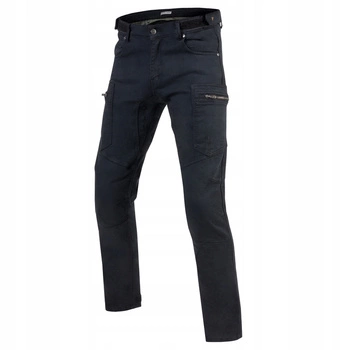 Spodnie Motocyklowe Jeansowe Rebelhorn Urban III Washed Black