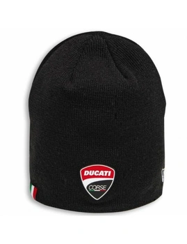 Oryginalna czapka Ducati Corse Total Black Akryl Unisex