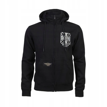 Bluza z kapturem West Coast Choppers ATX Black