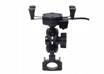 FreedConn motocyklowy uchwyt na telefon z ładowarką USB