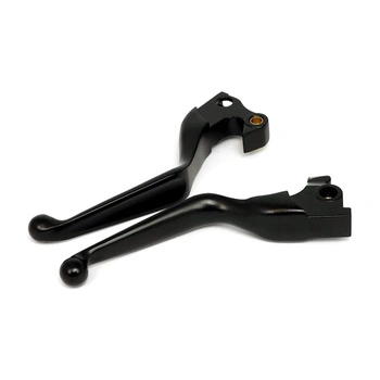 Czarne dźwignie hamulca i sprzęgła Harley Davidson Sportster 14-21