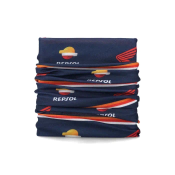 Komin Necktube Repsol Honda – All Over Logo, oryginalny, oficjalna kolekcja