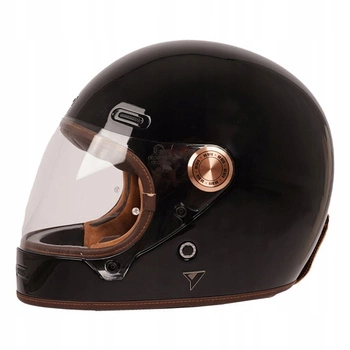 Kask By City Roadster III Czarny Błyszczący ECE Pinlock Włókno Szklane