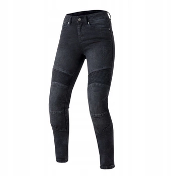 Spodnie Motocyklowe Jeansowe Ozone Agness II Lady Washed Black