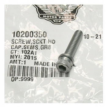 Śruba calowa Harley Davidson 1/4-20 X 1-1/8