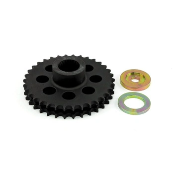 Solidna zębatka silnika 34T Harley Twin Cam – eliminacja kompensatora OEM