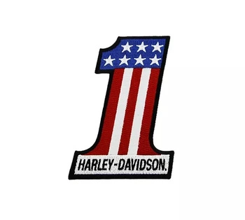 Naszywka Harley-Davidson nr 1 USA 76 x 101 mm