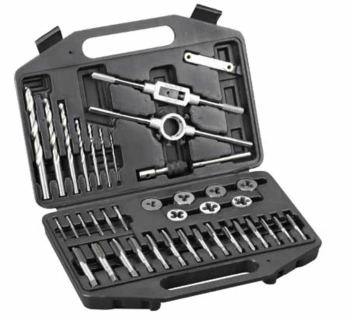 Zestaw gwintowników calowych 39-elementowy zestaw do naprawy gwintów