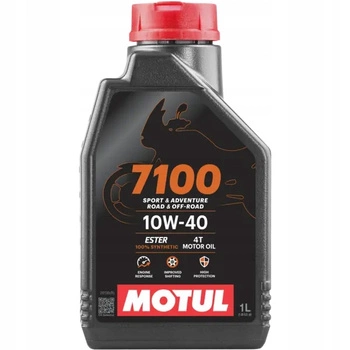 Olej 10W40 MOTUL do silników 4T 7100 SAE 1l SN JASO MA-2 Syntetyczny